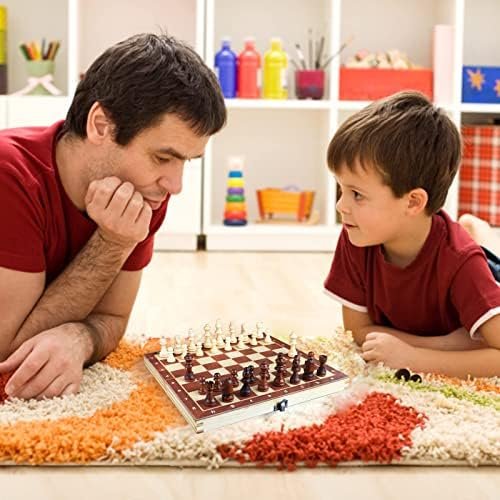 Jeu d'échecs portable en Bois