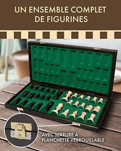 ChessEbook Jeu d'échecs pliable 41 cm
