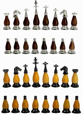 Pièces d'échecs design en Bois