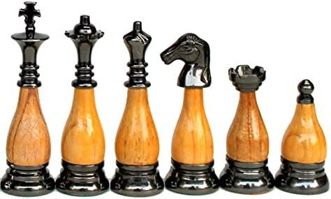 Pièces d'échecs en Bois