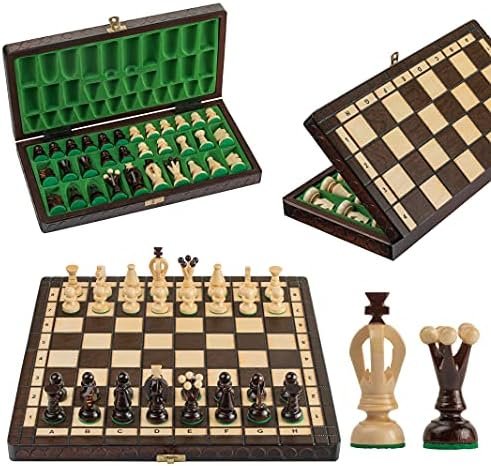Jeu D'échecs en Bois Royal