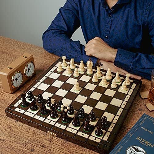 Jeu D'échecs en Bois Royal