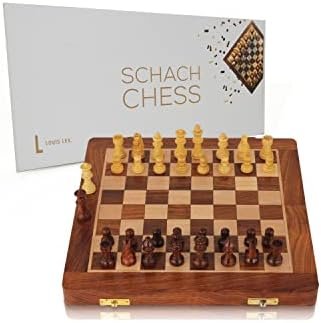 échiquier design en bois de rose
