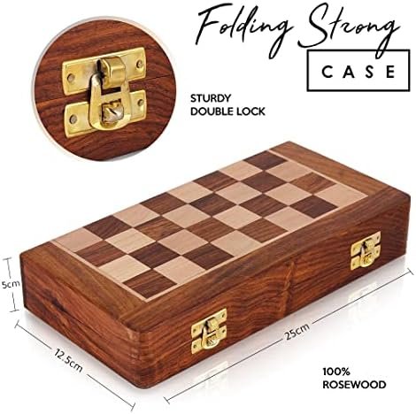 jeu d'échec design en bois de rose
